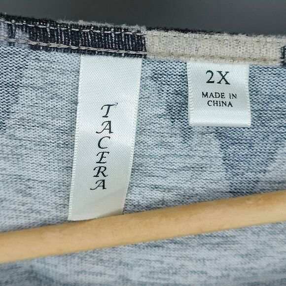 Tacera Sand Print Abstract Shirt Dress - Picture 8 of 9